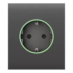 AJAX SYSTEMS Ajax CenterCover (basic) előlap Outlet (type F) intelligens aljzathoz, szürke